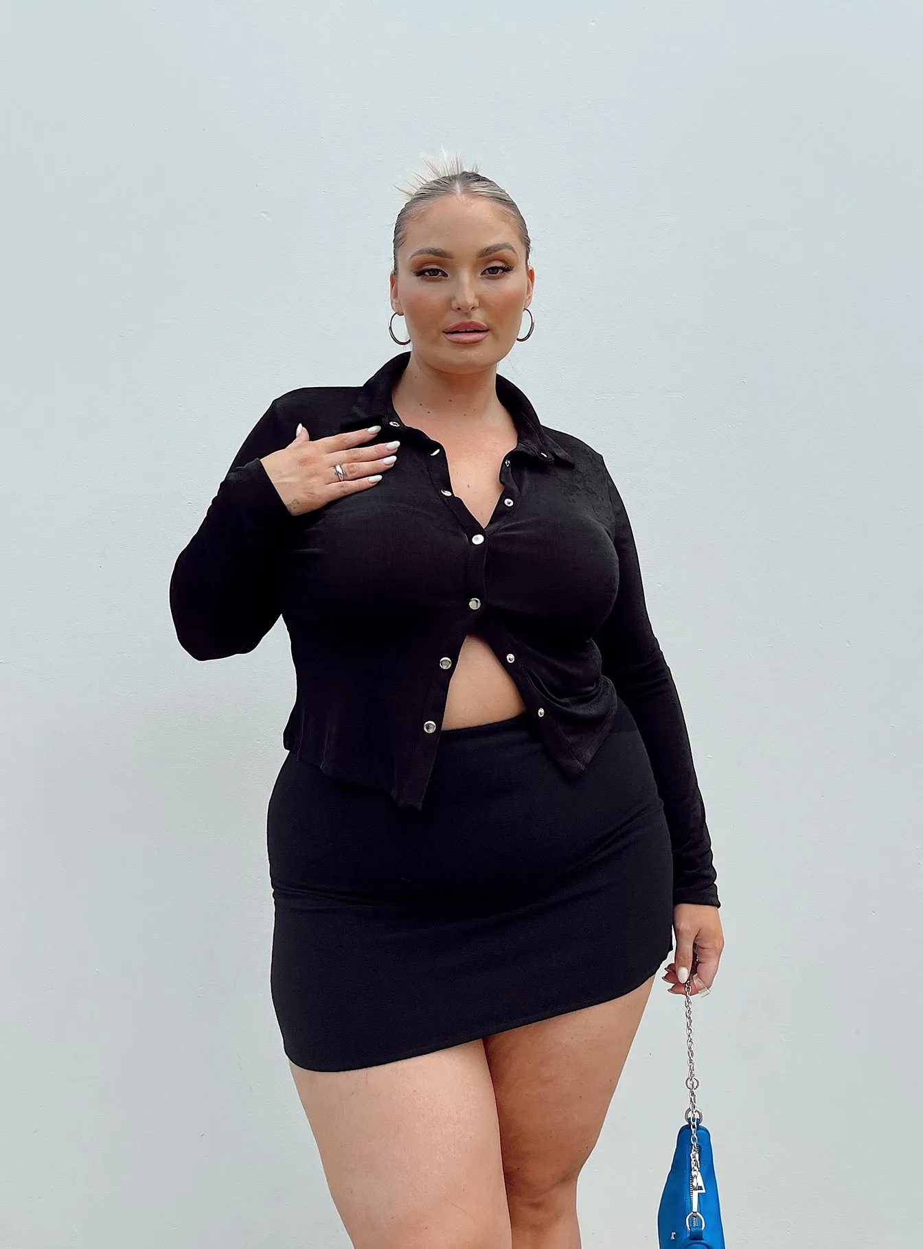 Soft Palette Selby Mini Skirt Black Curve Lower Impact