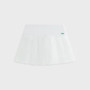 Kith Women for Wilson Eastside Tennis Skirt Light - White Sporty Edge Cozy Vibe
