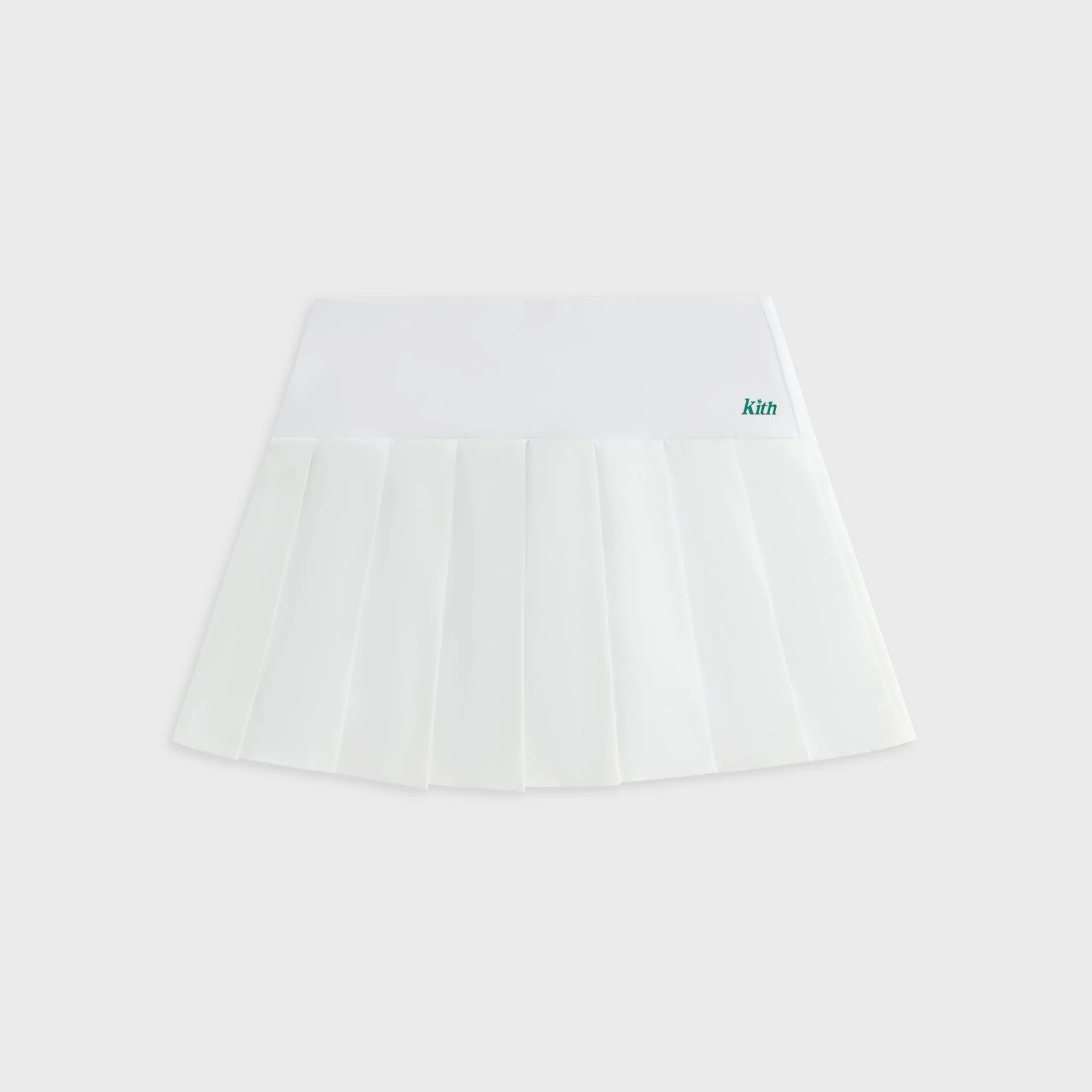 Kith Women for Wilson Eastside Tennis Skirt Light - White Sporty Edge Cozy Vibe