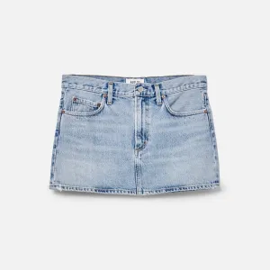 Wardrobe Hero Agolde Alek Mini Skirt - Force