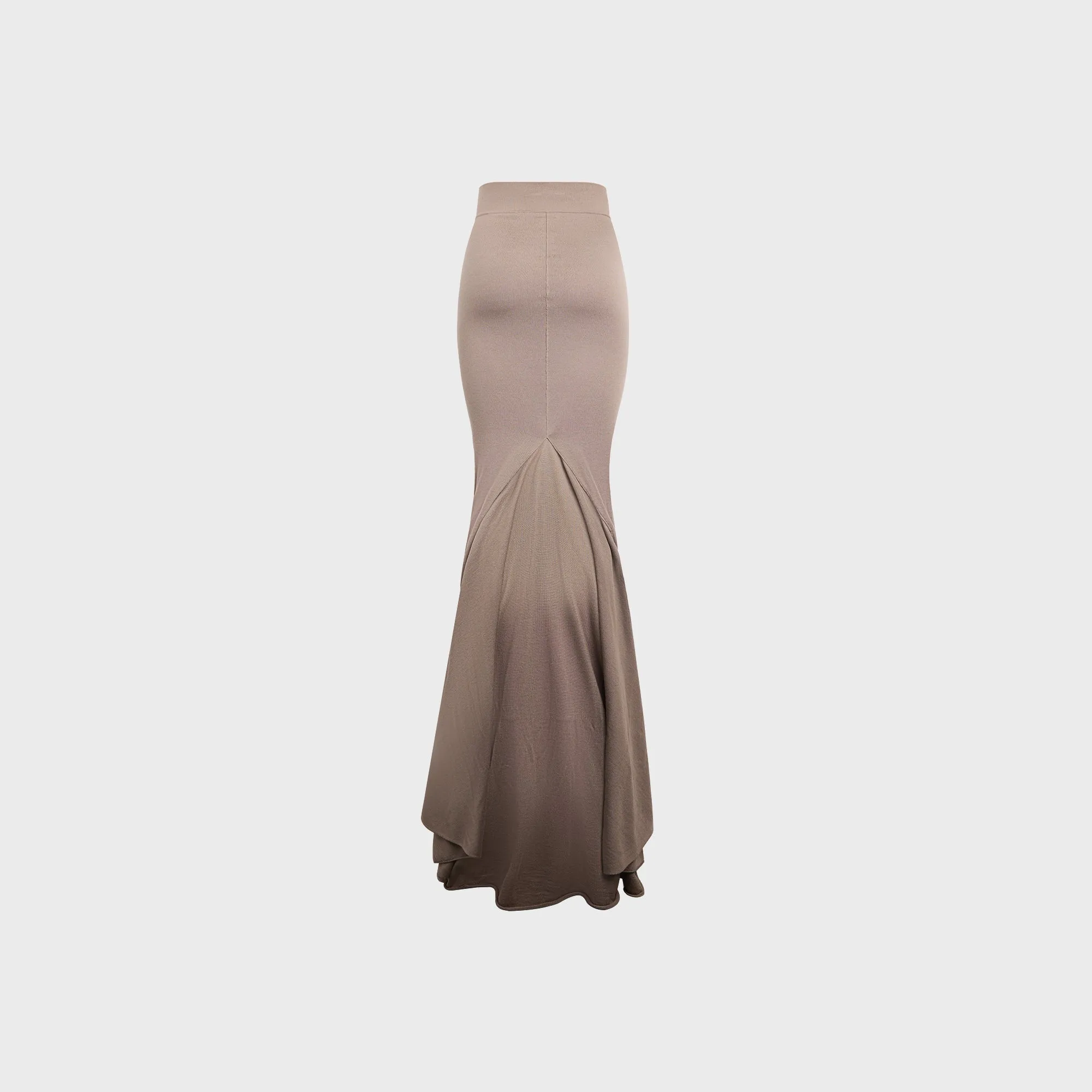 Rick Owens Al Skirt - Dust Day To Night Luxury Finish