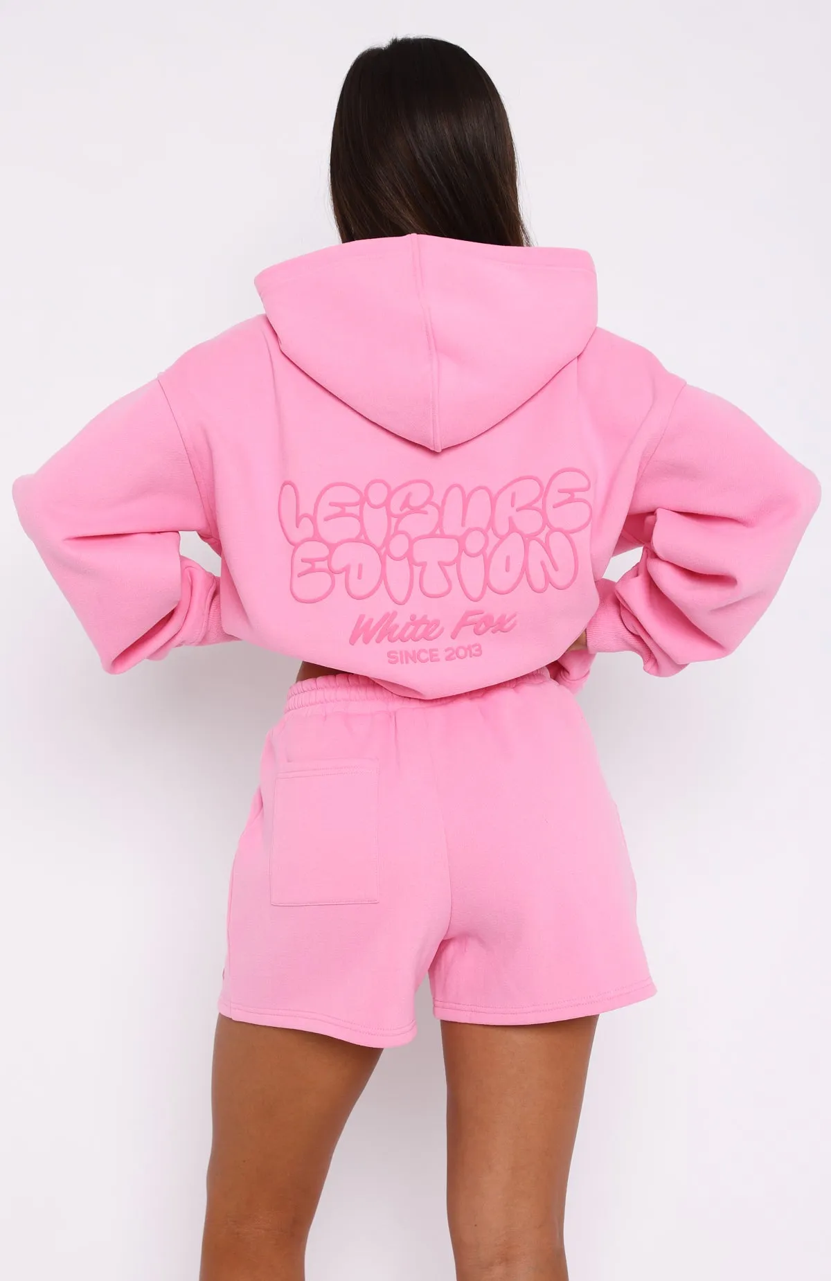Leisure Edition Lounge Shorts Pink Easy Breezy