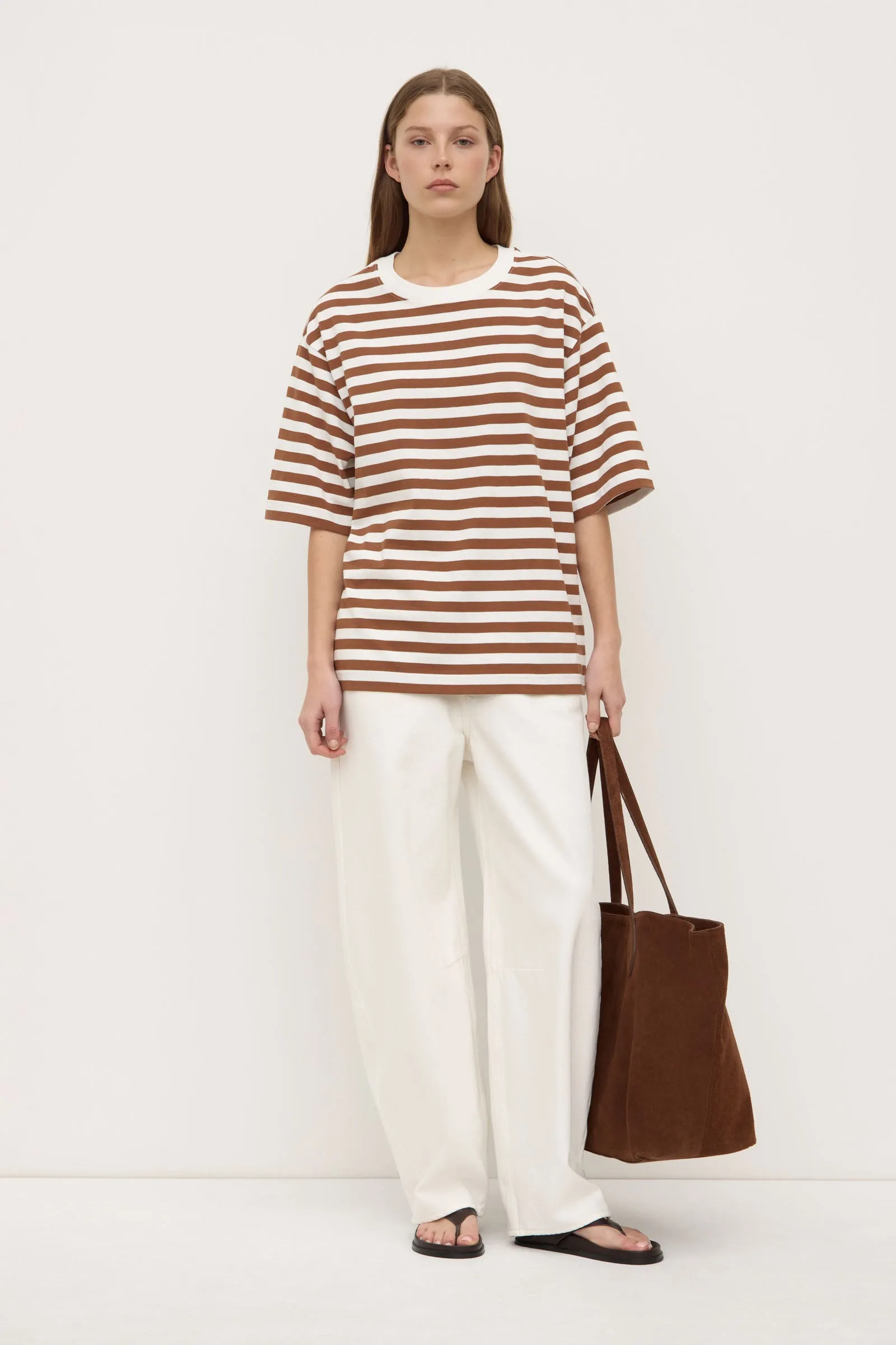 Monte Stripe Tee Vital Core LightweightWeave