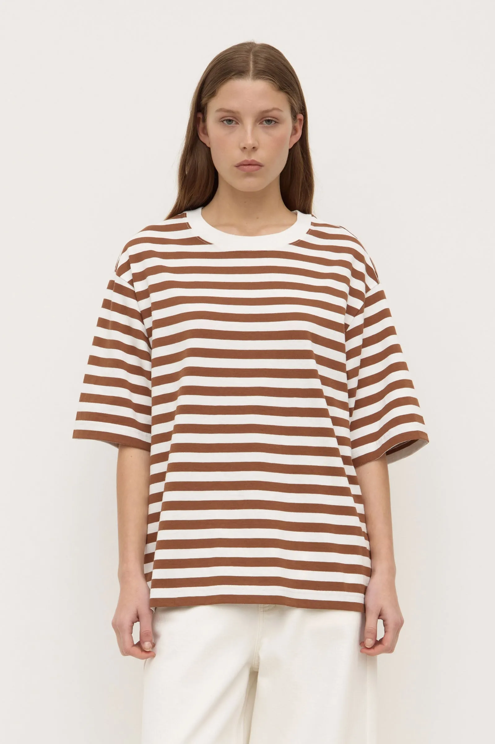 WrinkleResistant Monte Stripe Tee