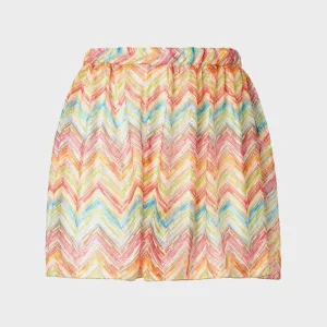 shrink-resistant Missoni Shorts - Printed Tetris