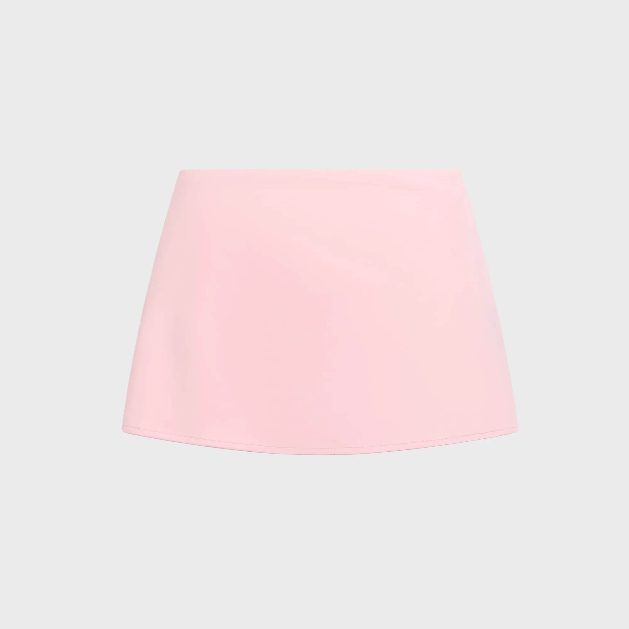 GUIZIO Micro Mini Skirt - Baby Pink Luxury Feel Minimalist Chic
