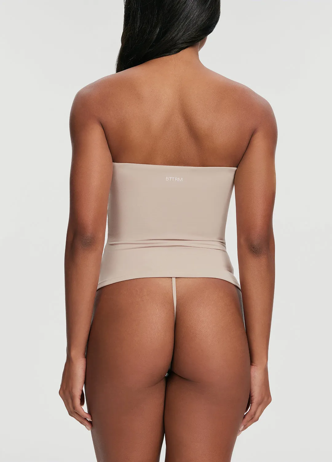 Flowing Design CrossBackDesign Seamless Full-Length Tube Top