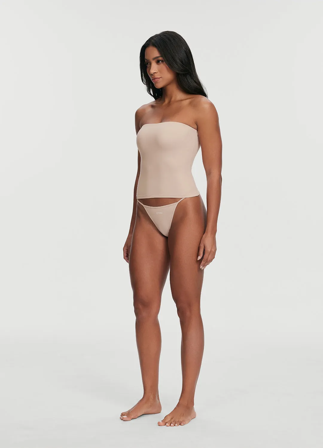 Architectural Tailoring Seamless Full-Length Tube Top