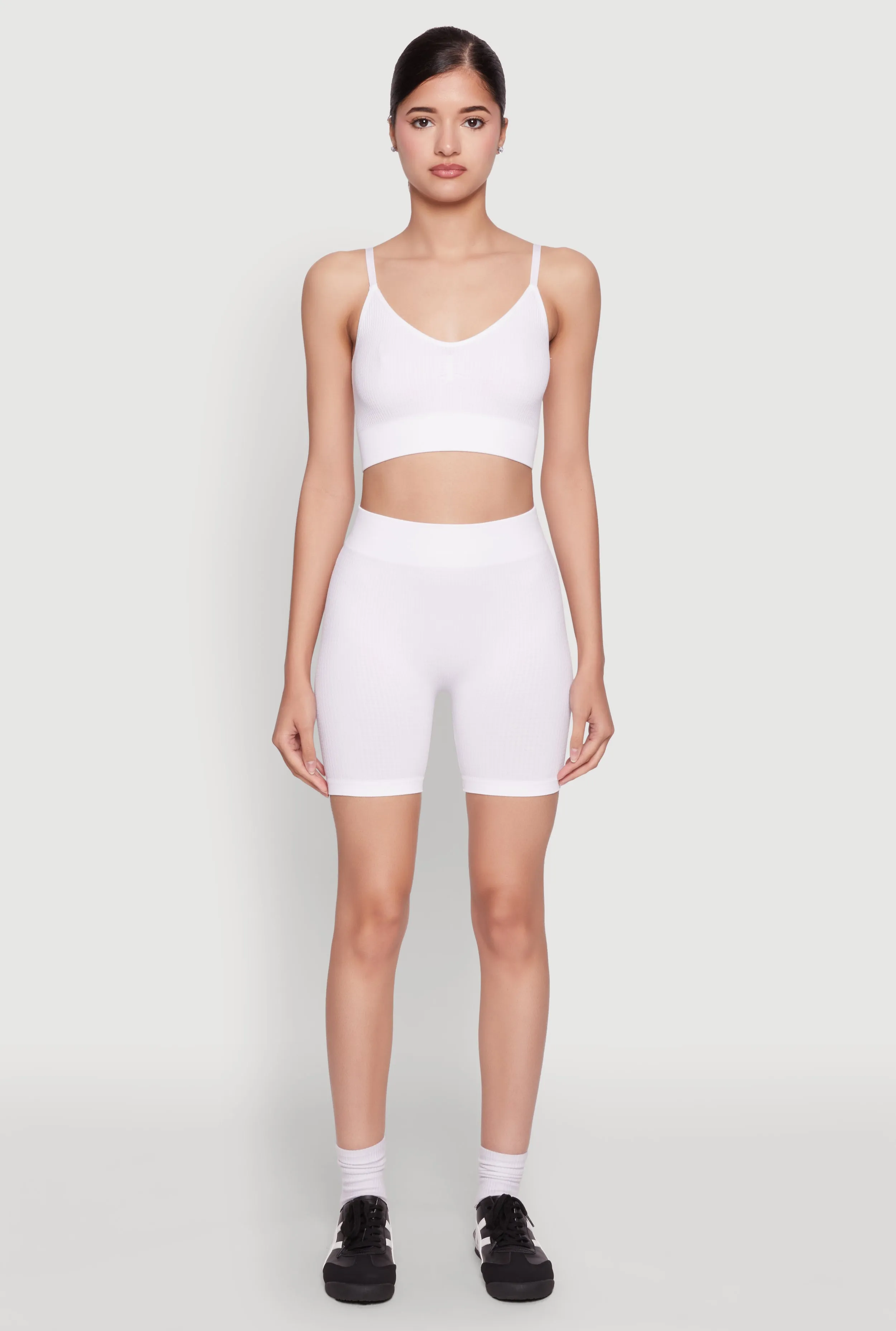 Textured Knit Crop Cami single - purpose