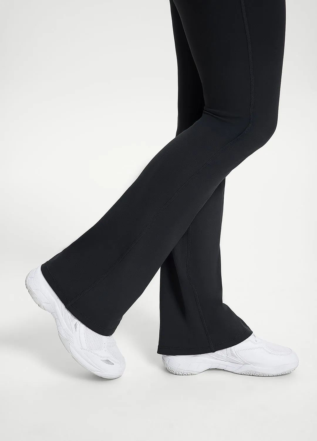Scrunch Back Flared Leggings Pilates Session For Men Stylish Layer