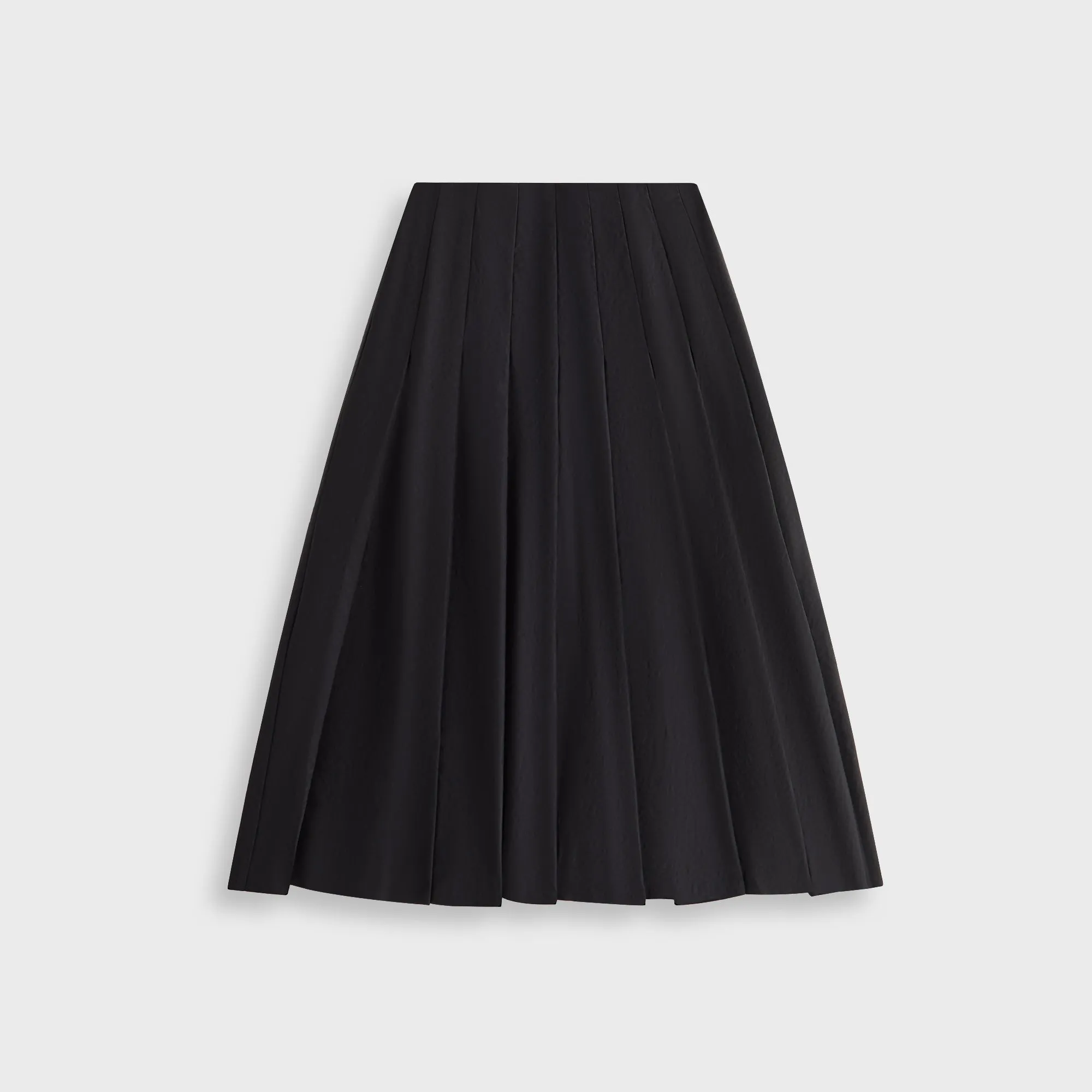 Kith Women Nadira Nylon Pleated Skirt - Black Everyday Comfort Functional Fashion
