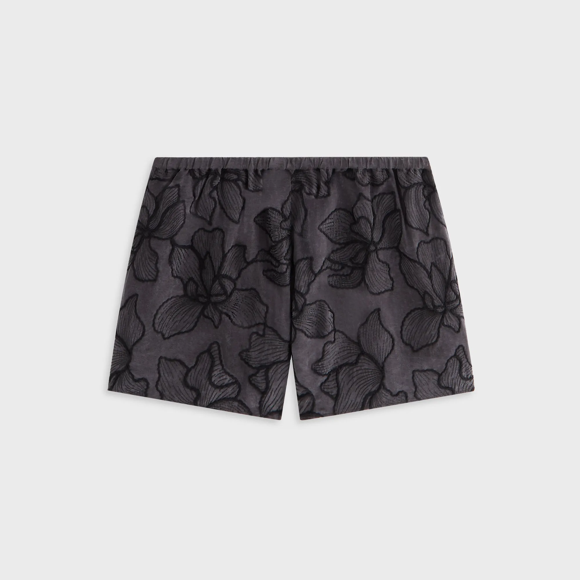 Kith Women Tate Floral Embroidered Short - Incognito Back pockets Simple Style