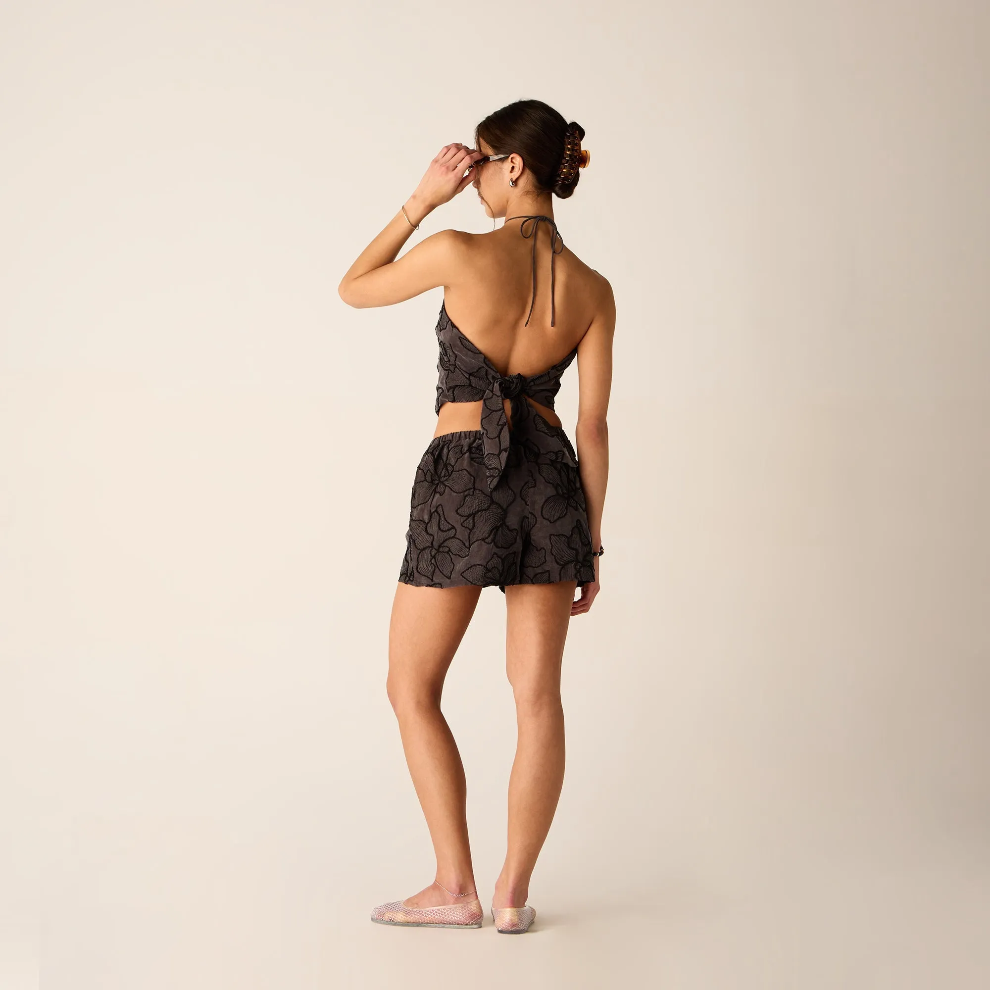 Kith Women Tate Floral Embroidered Short - Incognito Hypoallergenic Lining