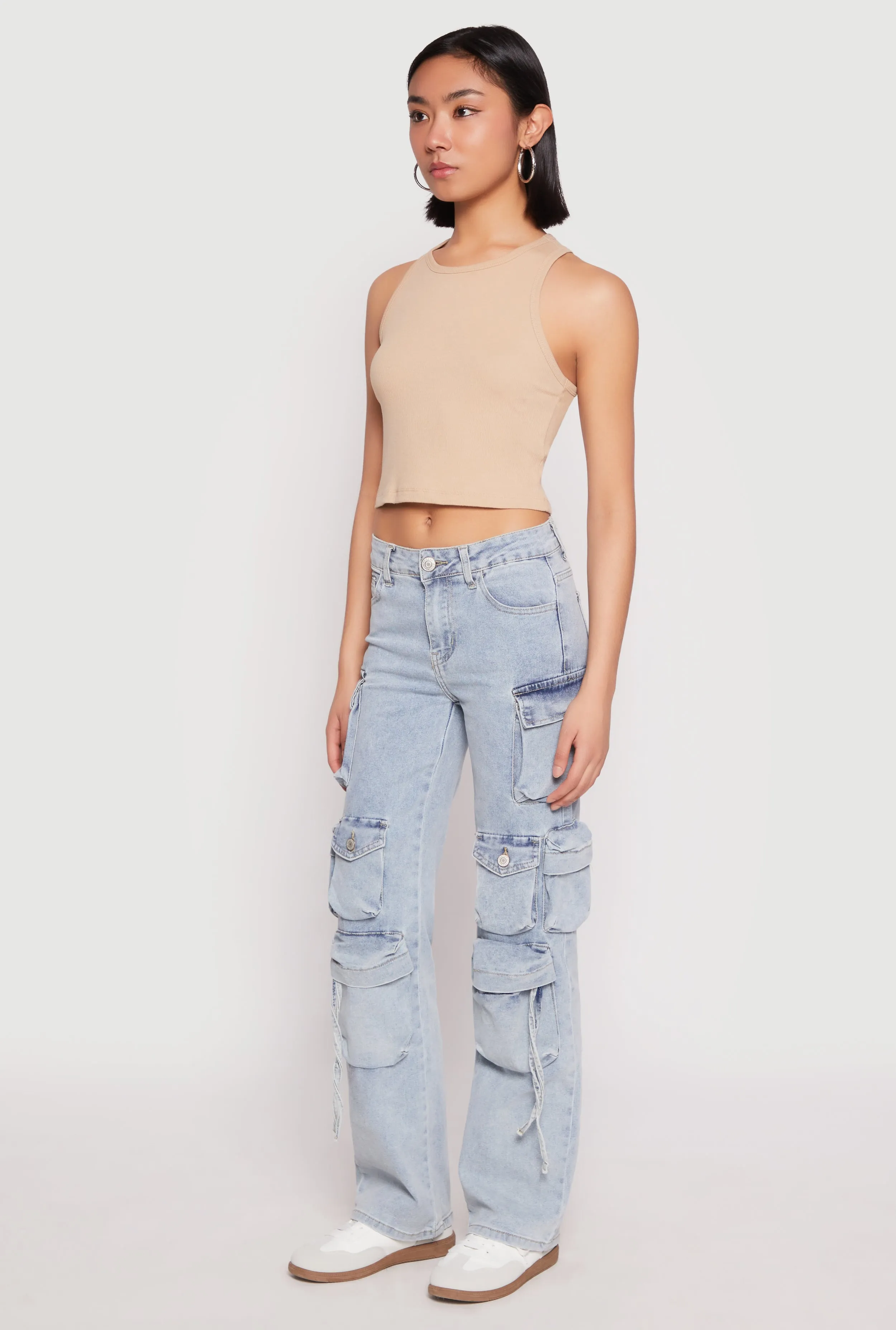 Modern Look VIP Multi Pocket Cargo Jeans