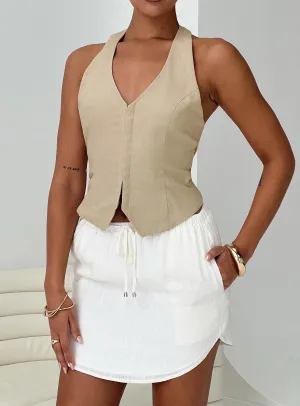 party look Ogilvie Mini Skirt White