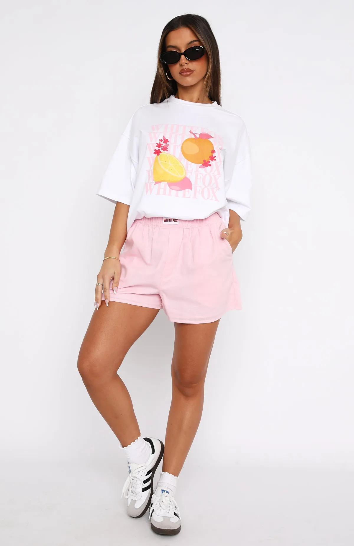 Versatile Fit volleyball outfit Nothing But Love Shorts Pink