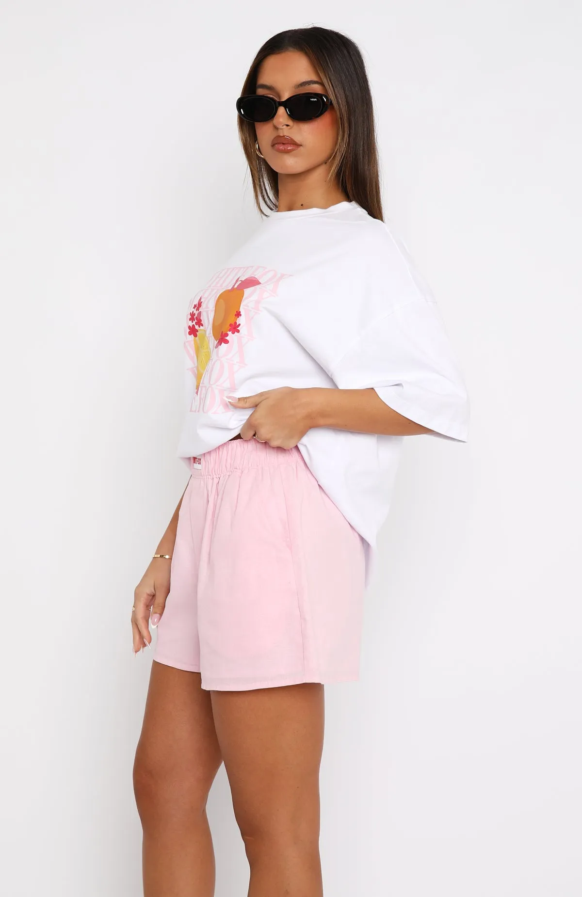 Nothing But Love Shorts Pink school wear Value for Money