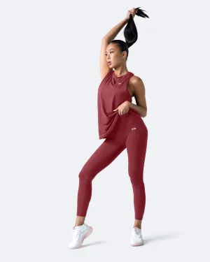 Morning Stretch Comfort Seeker Passionate Red ? Leggings
