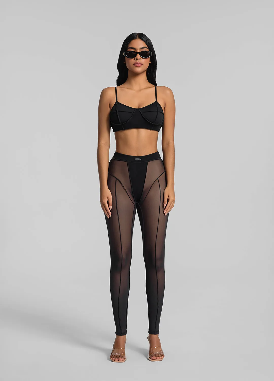 Fit Essential Semi-Sheer High-Rise Leggings