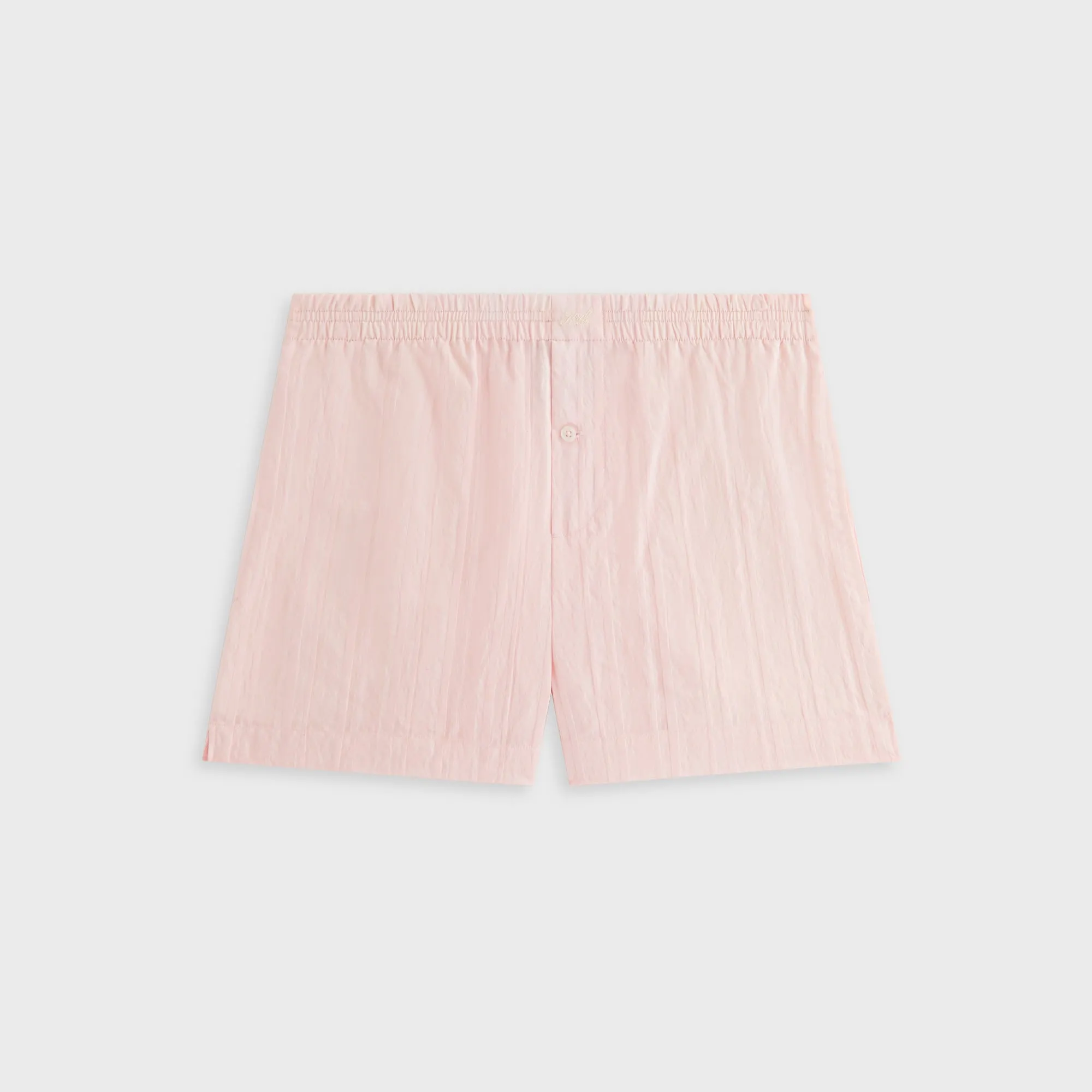 embroidery work Kith Women Ida II Sheer Stripe Boxer Short - Abelia