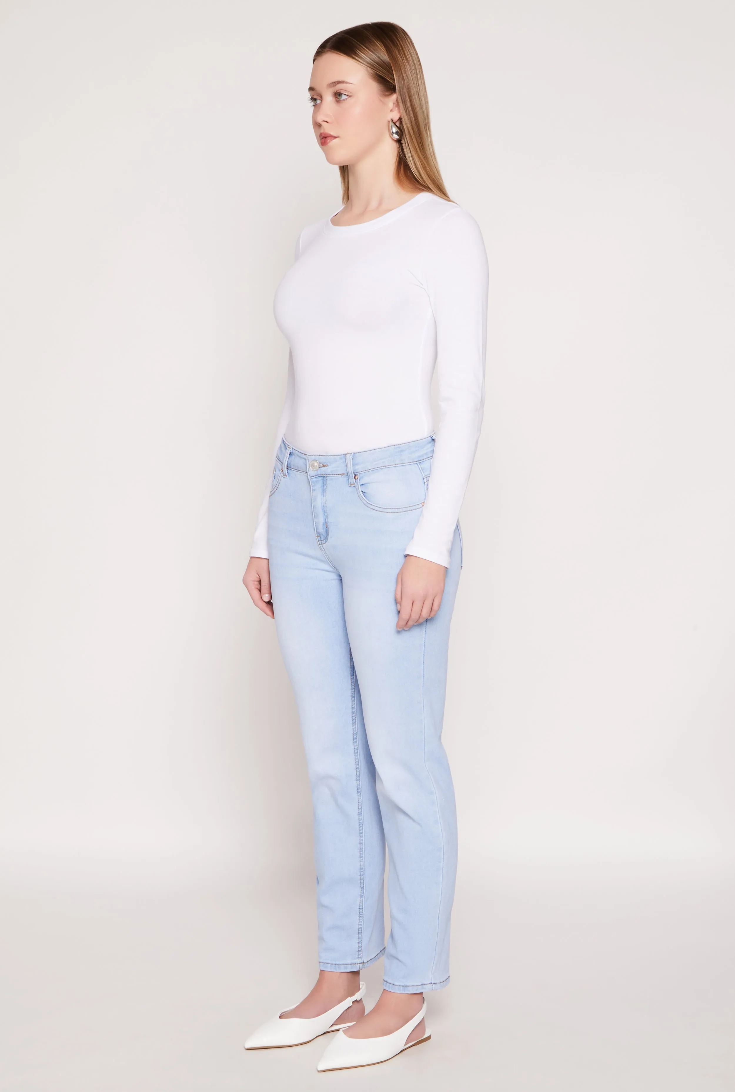 Smart Casual Spring Mood Formal WAX Whiskered Straight Jeans