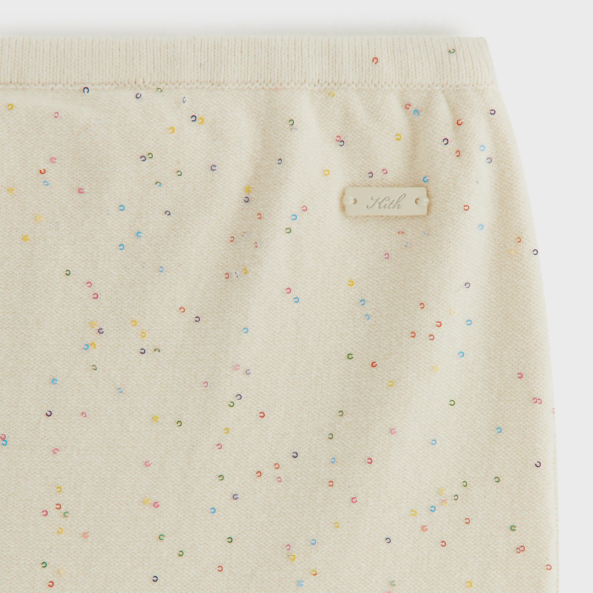 Kith Women Bardot Sequined Mini Skort - Sandrift Affordable Fashion Dust Proof Fabric