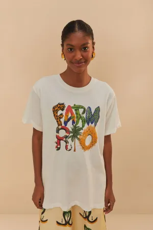 Dynamic Glow Next Core Off-White Farm Rio Wild Relaxed T-Shirt