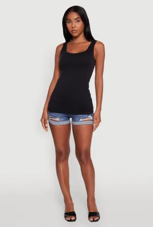 night operation Modern Seamless Classic Fit Scoop Neck Tank Top