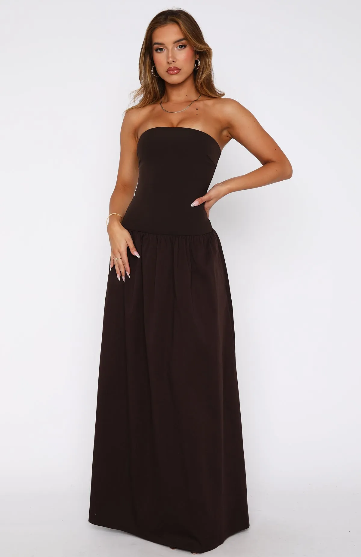 Take Back Maxi Dress Chocolate Focus Fit