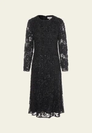 Brave Mode Ruffled-detail Lace Dress