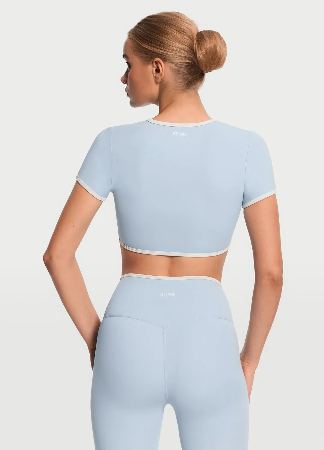 weekday wear Athletic Fit Casual Cropped T-Shirt