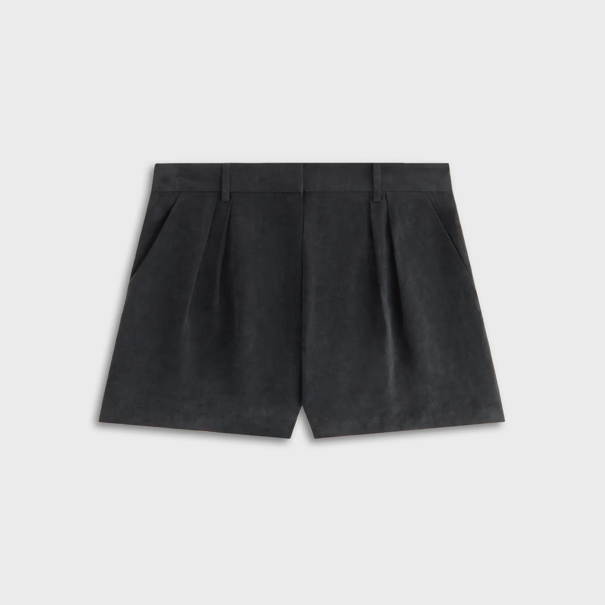 Quick Drying sports industry Kith Women Astrid Pleated Trouser Short - Black