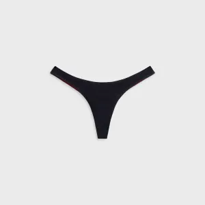 Kith Women Teegan High Cut Thong Bottoms - Nocturnal UPF Rated Fabric