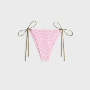 Kith Women Tova Towel Tie Bottom - Bubble Wrinkle Resistant Blend Eco Friendly Dye Process