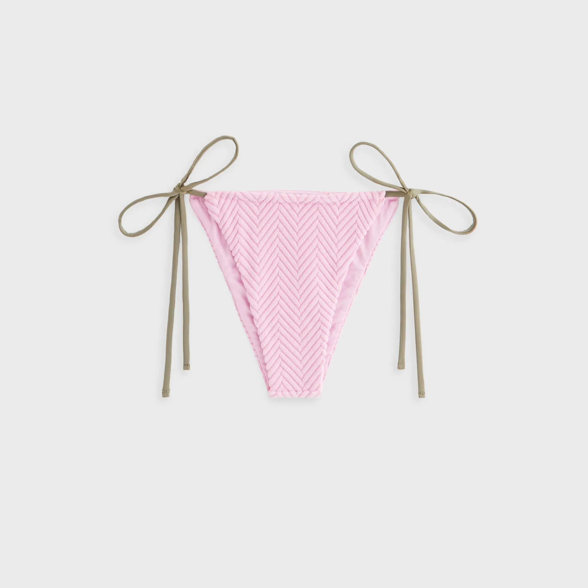 Kith Women Tova Towel Tie Bottom - Bubble Wrinkle Resistant Blend Eco Friendly Dye Process