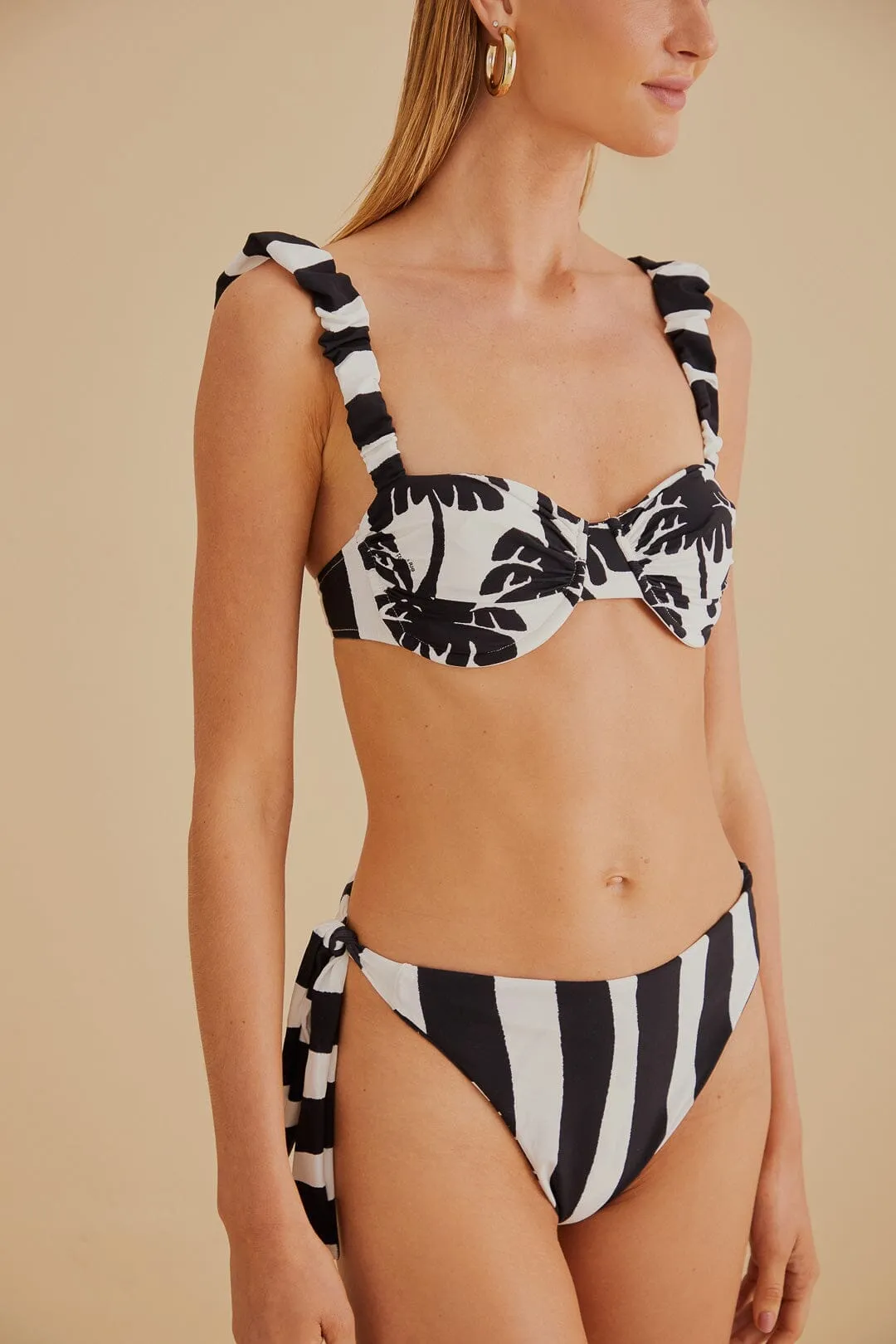 AntiPilling Surface QuickAccess Pockets Coconut Reversible Bikini Bottom