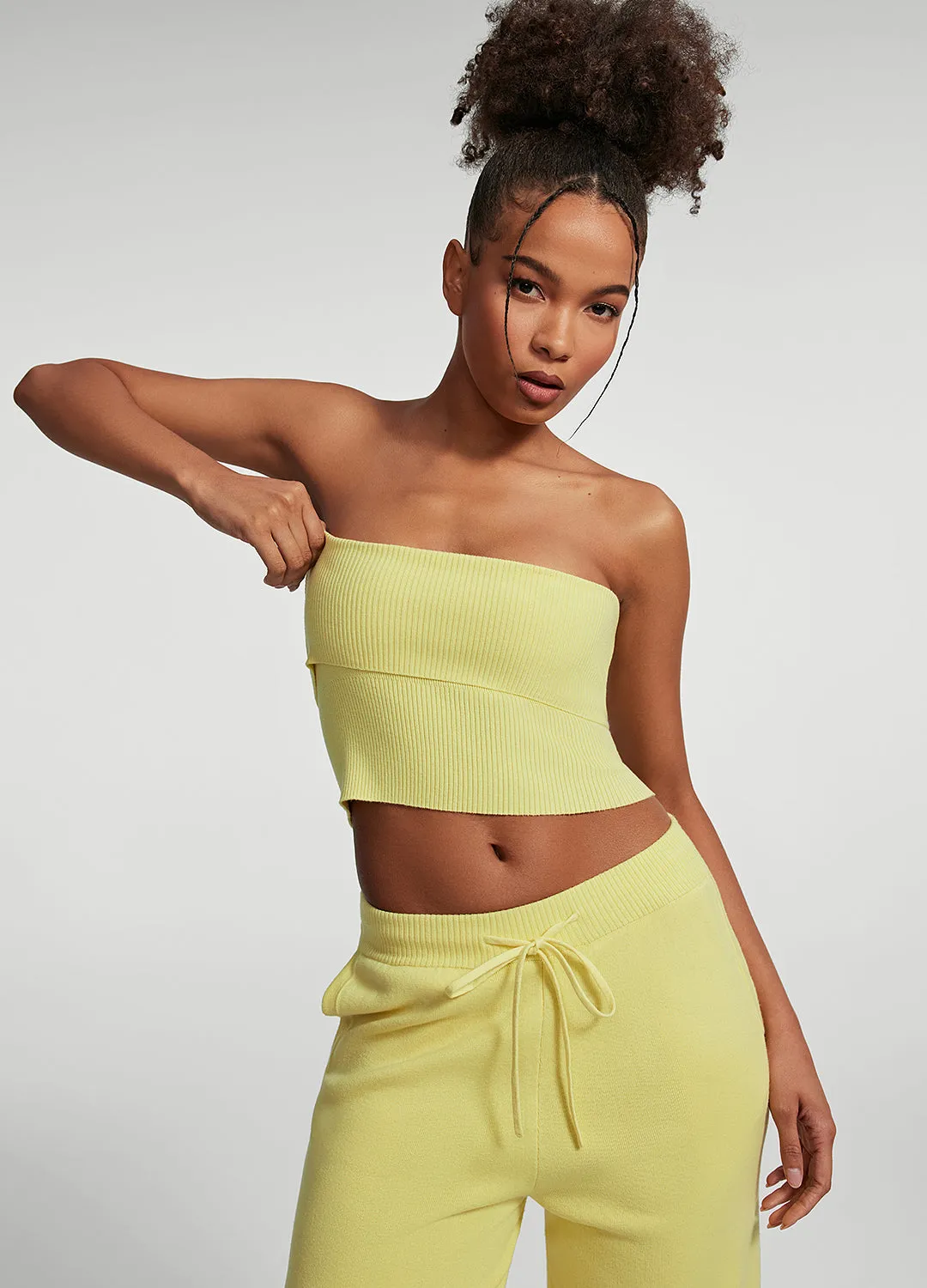 Chunky Knit Crop Top SnagResistant