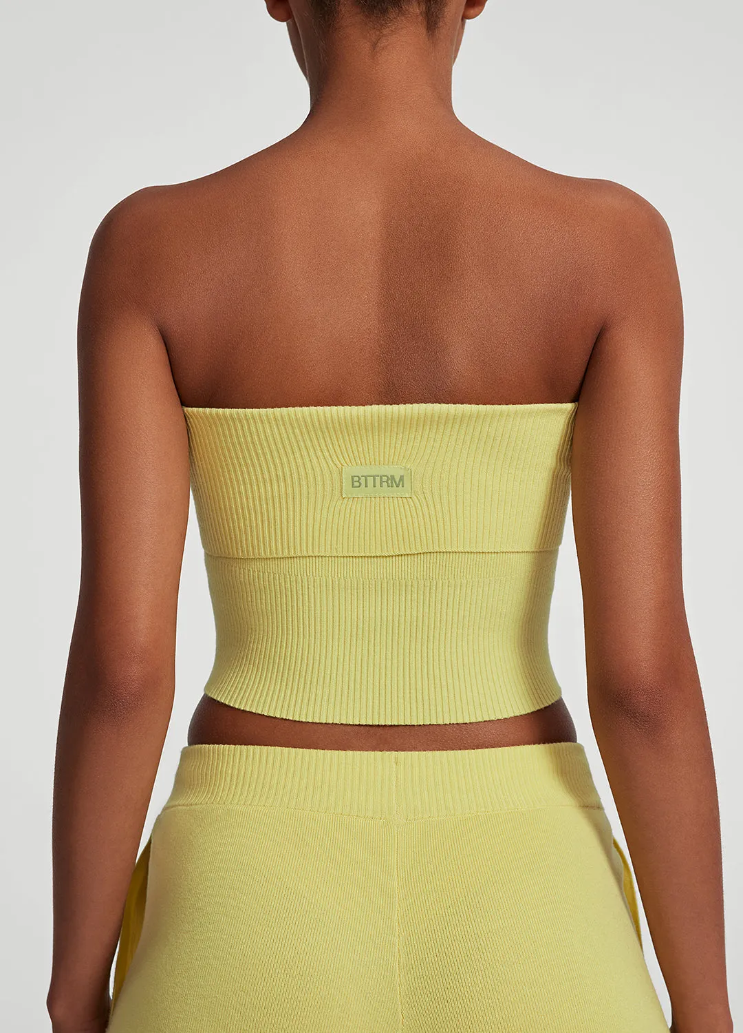 Heat Regulating Fabric Chunky Knit Crop Top