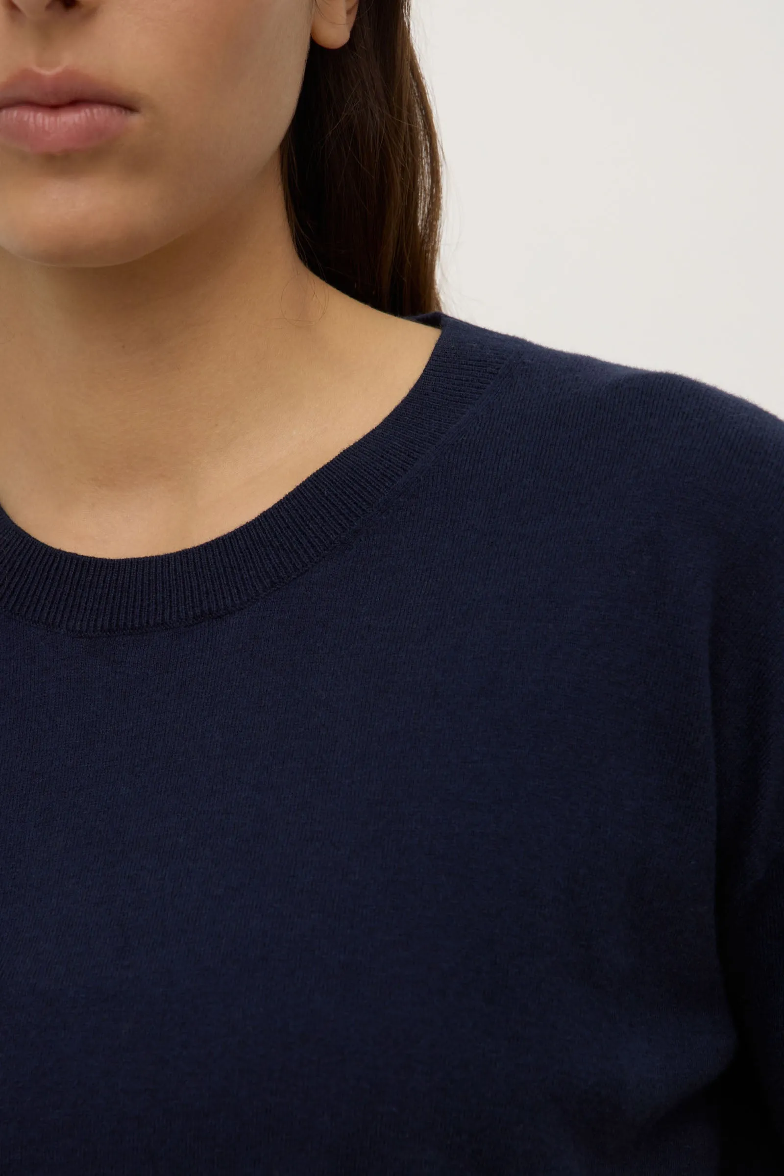 City Soul Craft Core Vanya Cotton Cashmere Knit Tee