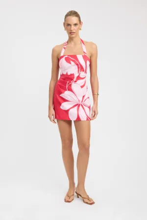 Bloom Mini Dress WrinkleResistantFabric Glitter Fit