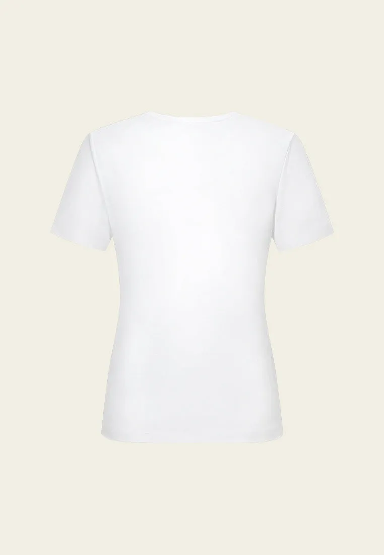 Rhinestone Panda T-shirt TearResistant Fabric Energy Mood