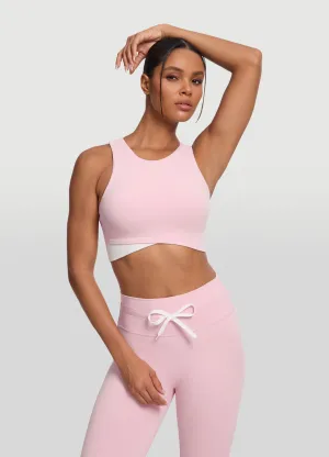Two-Tone Crop Top surveillance Body Mapped Ventilation