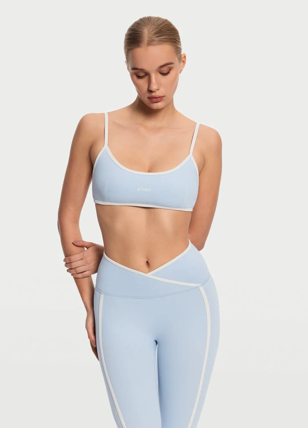 Eco Friendly Fitness Lover Crossover Waist Leggings