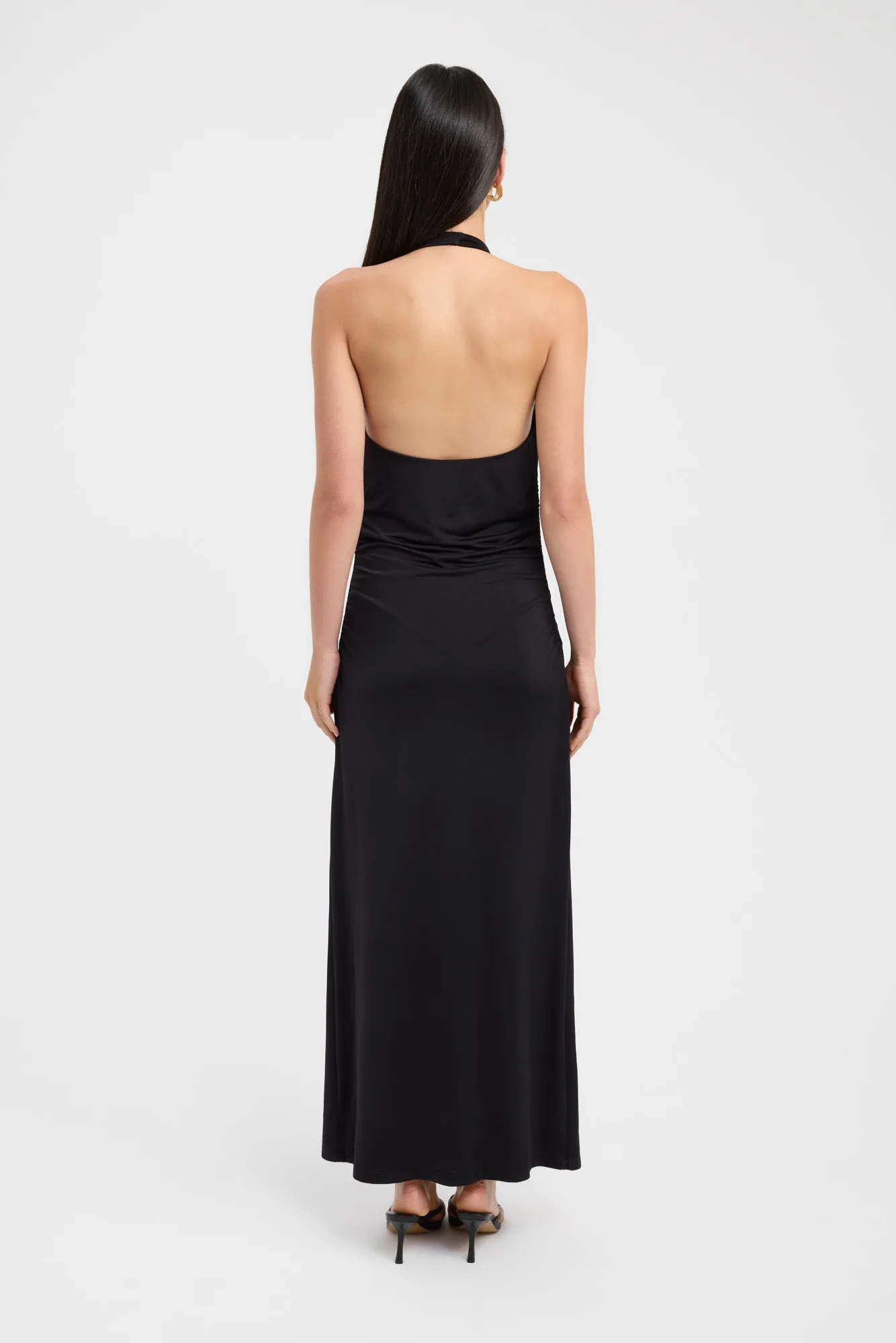 Char Cowl Dress Data Mode