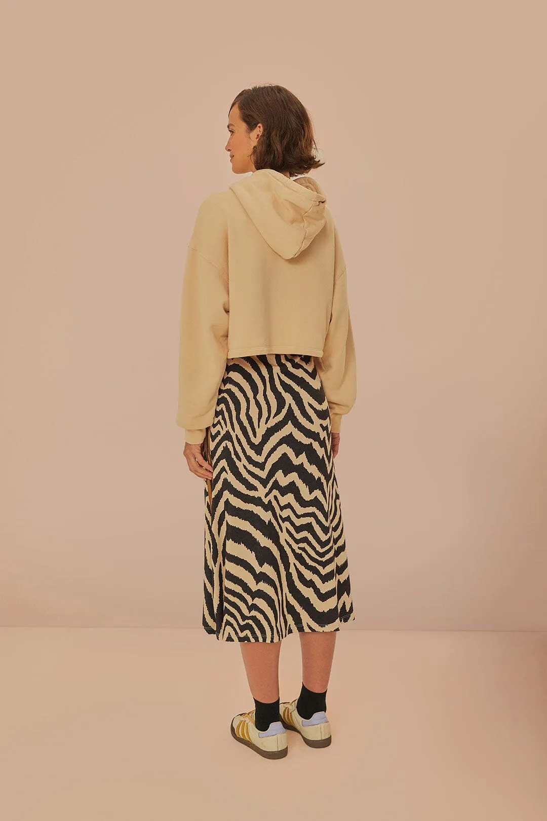 Beige Adidas Farm Rio Maxi Skirt Pastel tone