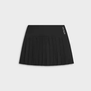 anti static Slip Resistant Waist Kith Ivy for Wilson Women's Eastside Tennis Mini Skirt - Black