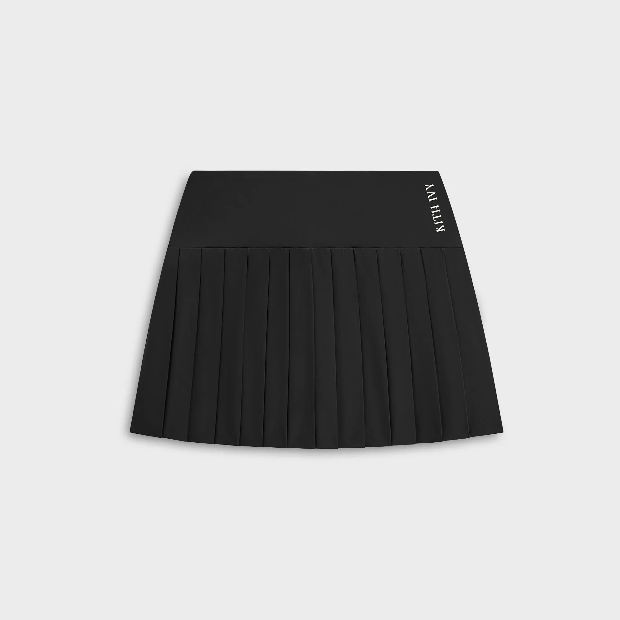 anti static Slip Resistant Waist Kith Ivy for Wilson Women's Eastside Tennis Mini Skirt - Black