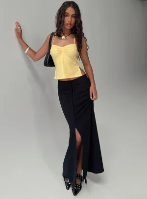 Smart Casual Livie Maxi Skirt Black