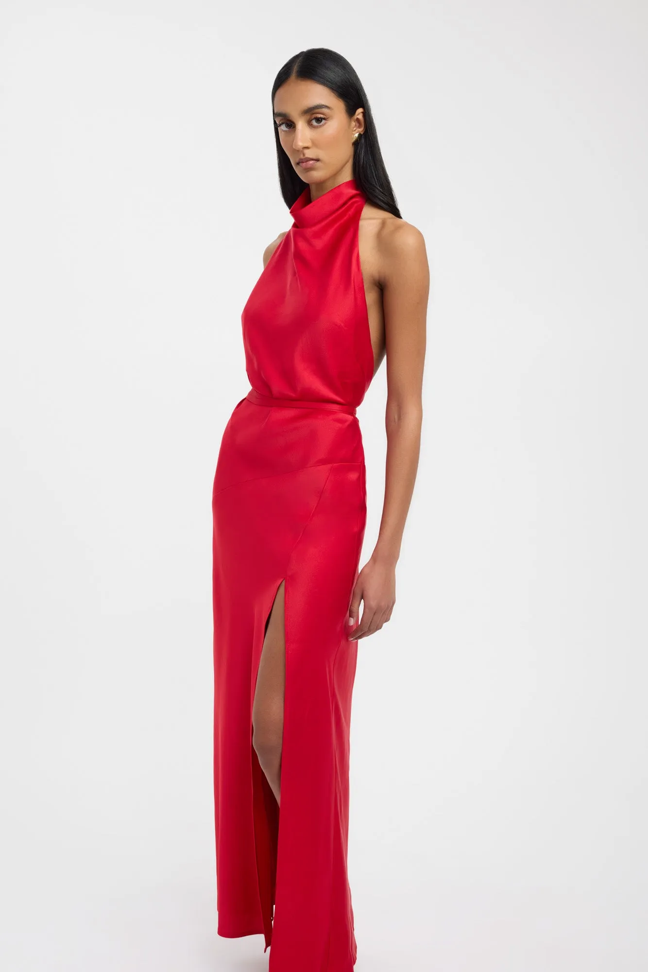 Palermo Halter Maxi Dress Metro Mode EcoFriendlyMaterial