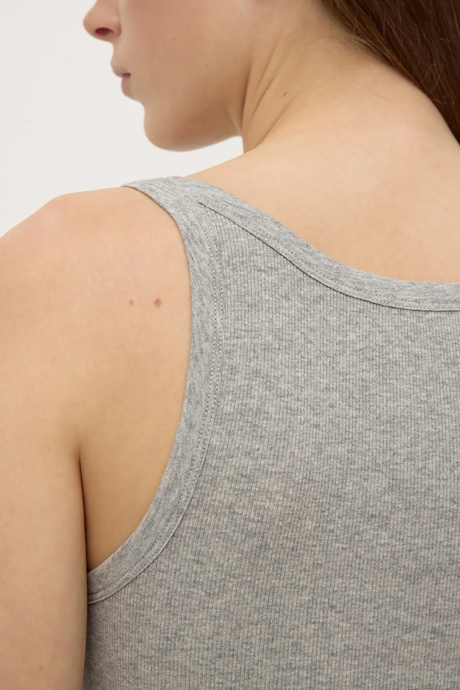 Suburb Ease SplitHemDesign Charlie Rib Tank